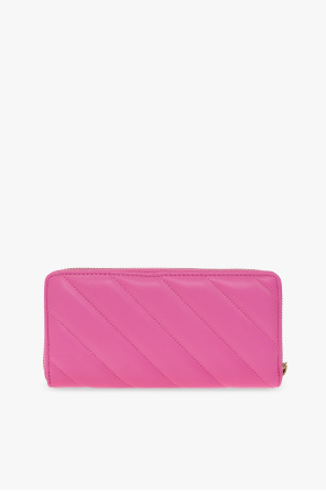 Versace Jeans Couture Quilted wallet with logo