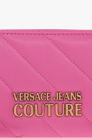 Versace Jeans Couture Quilted wallet with logo