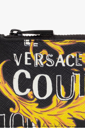 Versace Edie jeans Couture Leather card case