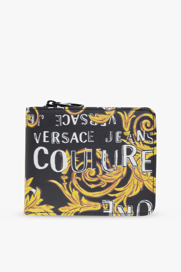 Versace Jeans Couture Mari cut-out fitted mini dress Green