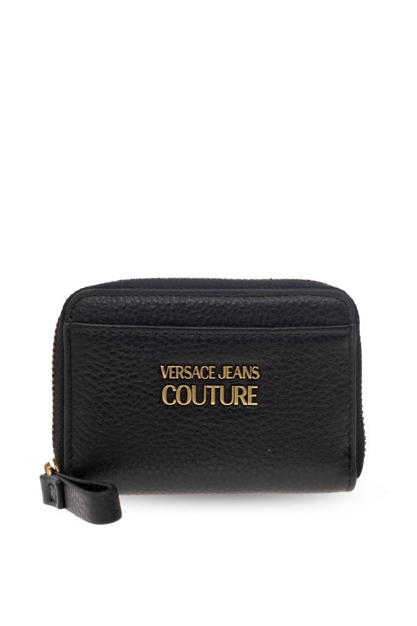 Versace Jeans Couture Leather wallet with logo