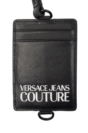 Versace Jeans Couture Skórzane etui na karty