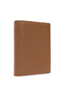 Saint Laurent BROWN Leather Folding Wallet
