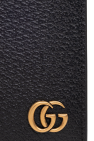 Gucci BLACK Leather folding wallet