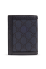 Gucci NAVY BLUE Folding wallet with logo