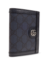 Gucci NAVY BLUE Folding wallet with logo
