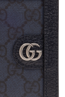 Gucci NAVY BLUE Folding wallet with logo