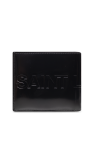 Saint Laurent BLACK Leather wallet with logo