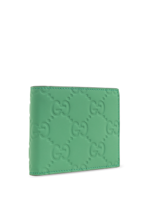 Gucci Monogrammed folding wallet