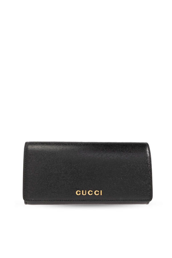 Leather wallet with logo od Gucci