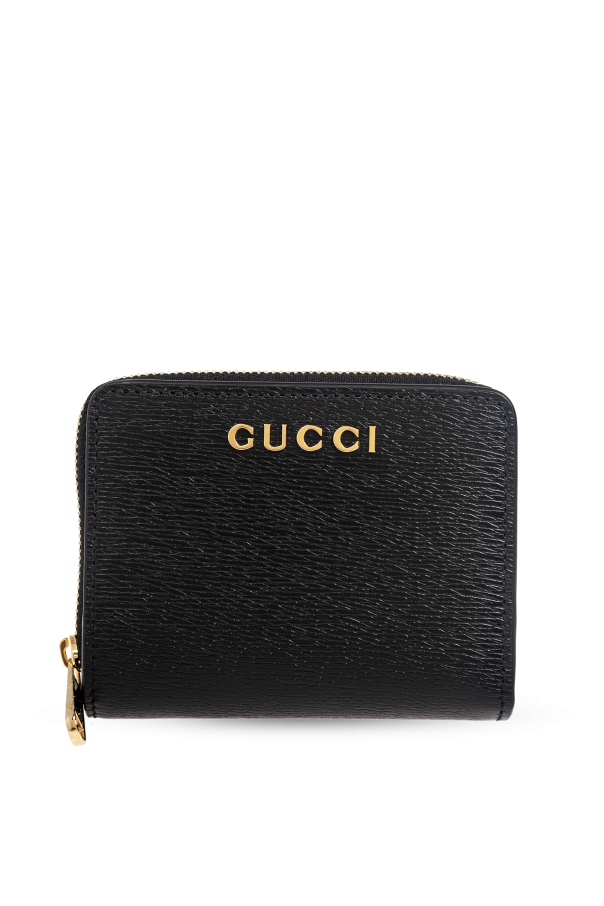 Gucci Leather wallet with logo