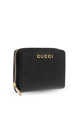 Gucci Leather wallet with logo