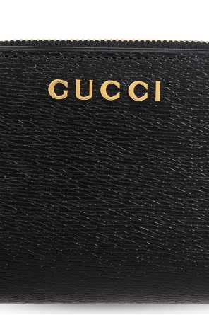 Gucci Skórzany portfel z logo