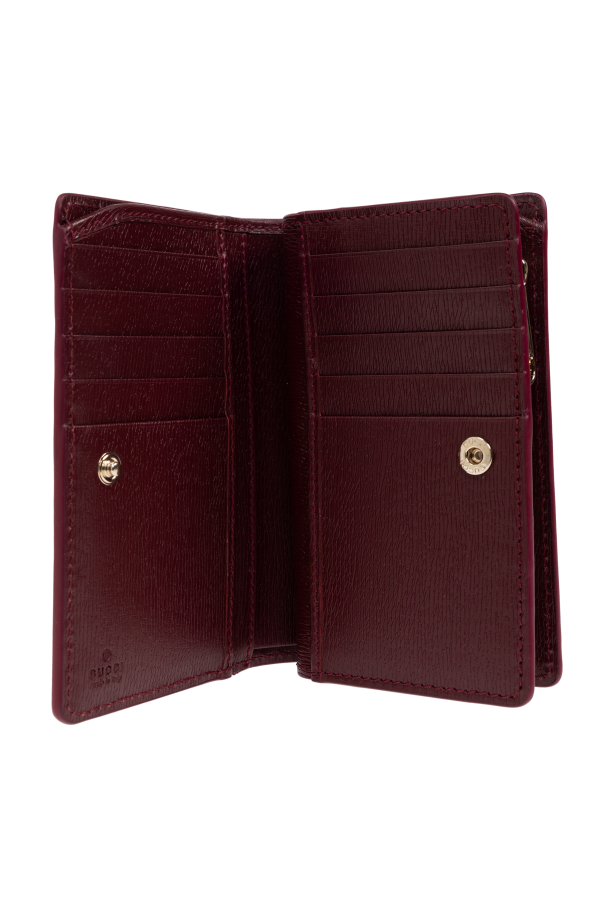 Gucci Lederbrieftasche mit Logo