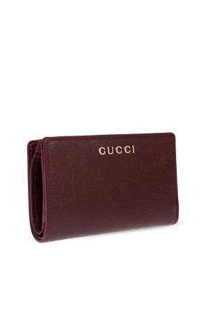 Gucci Lederbrieftasche mit Logo
