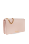 Gucci PINK Leather wallet on chain