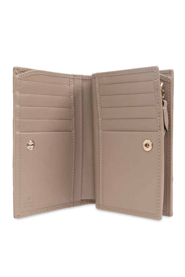 Gucci Leather wallet with logo