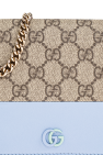 Gucci beige Wallet on a chain GG Marmont