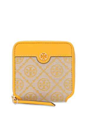 'T Monogram' wallet with logo