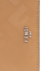 Fendi BROWN Bifold wallet with logo