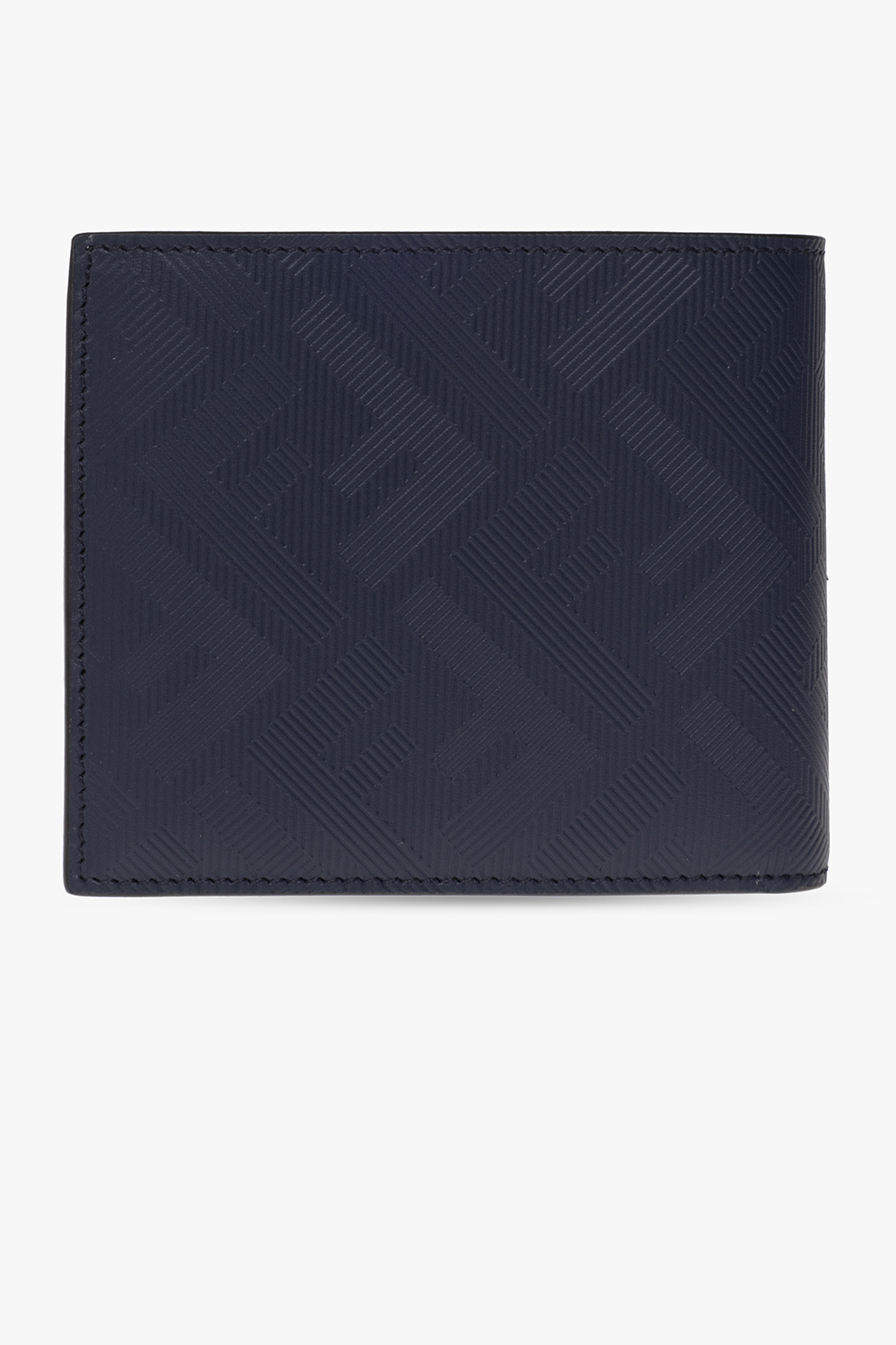 Fendi Wallet - Fendi Bi-Fold Leather Wallet Blue For Women