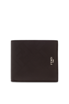 Leather wallet with logo od Fendi