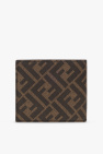 Fendi BROWN Bifold wallet with monogram