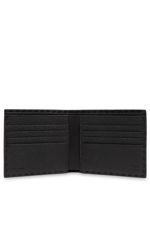 fendi brown Leather wallet