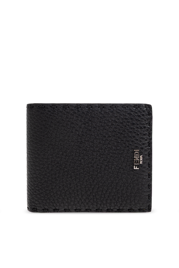 Leather wallet with logo od Fendi