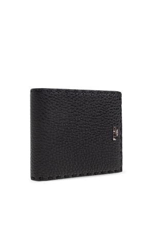 Fendi Leather wallet with logo
