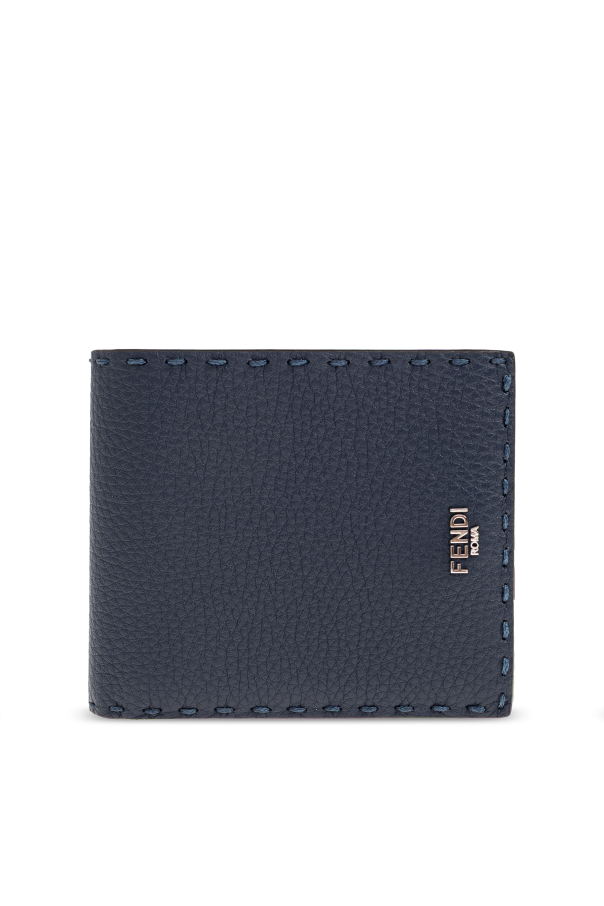 Leather wallet with logo od Fendi