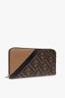 Fendi BROWN Monogrammed wallet
