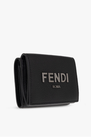 Fendi cropped Wallet with logo