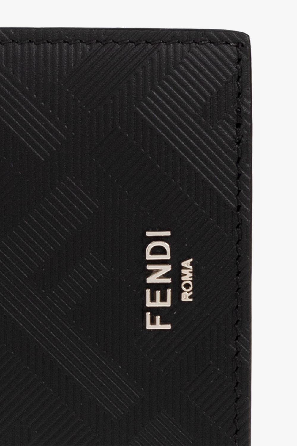 Fendi fendi crystal ff motif keyring item