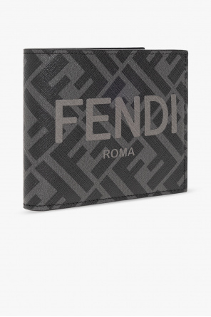 Fendi Sac à main Fendi Micro Peekaboo en cuir rouge