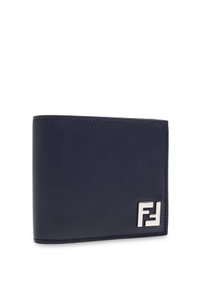 Fendi Leather wallet with logo