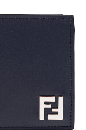 Fendi Leather wallet with logo