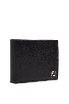 Fendi Leather wallet with logo