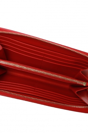 Leather wallet with logo od Burberry