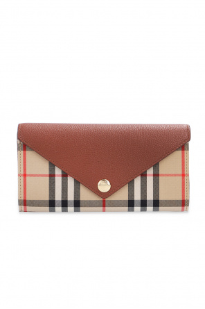 Burberry reversible check monogram belt