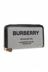 burberry marrone Wallet with logo