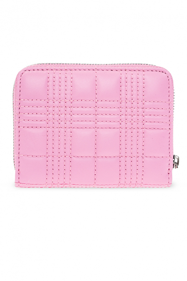 Buy Burberry Quilted Lola Zip Wallet 'Primrose Pink' - 8049290