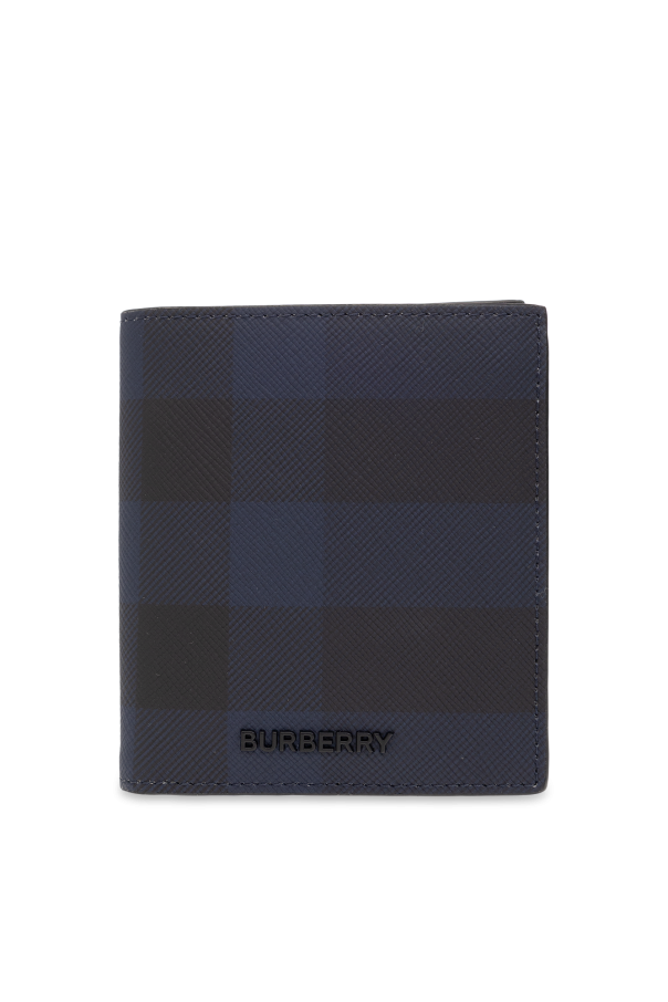 Navy blue Folding wallet Burberry - Vitkac GB