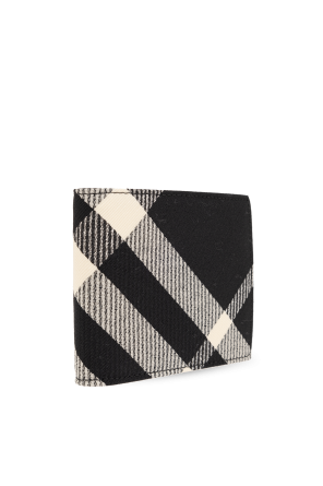 Burberry Checkered Pattern Wallet