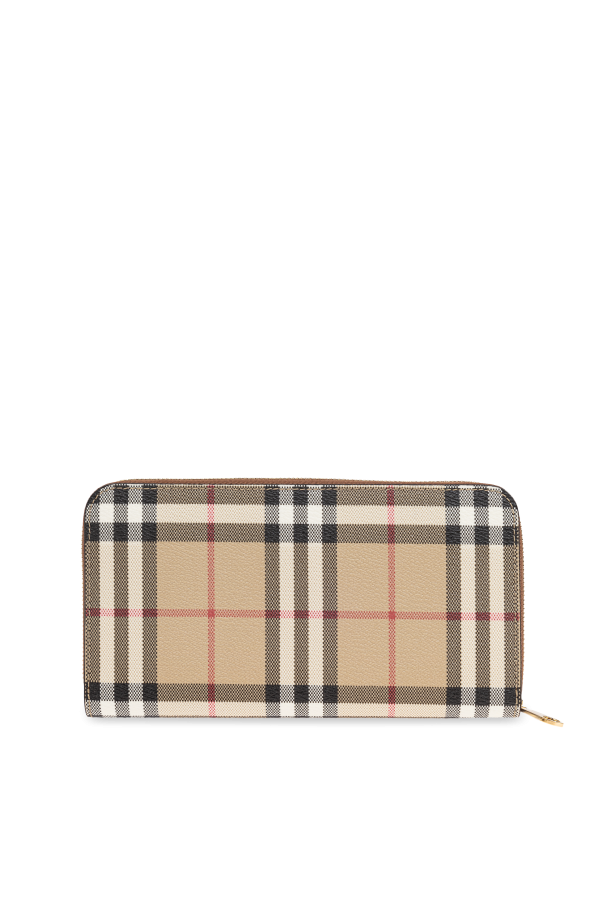 Wallet with check pattern od Burberry