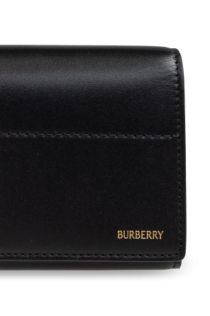 Burberry Skórzany portfel z logo