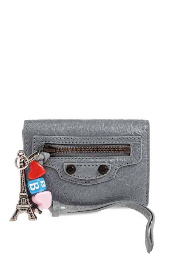 Leather wallet with logo od Balenciaga