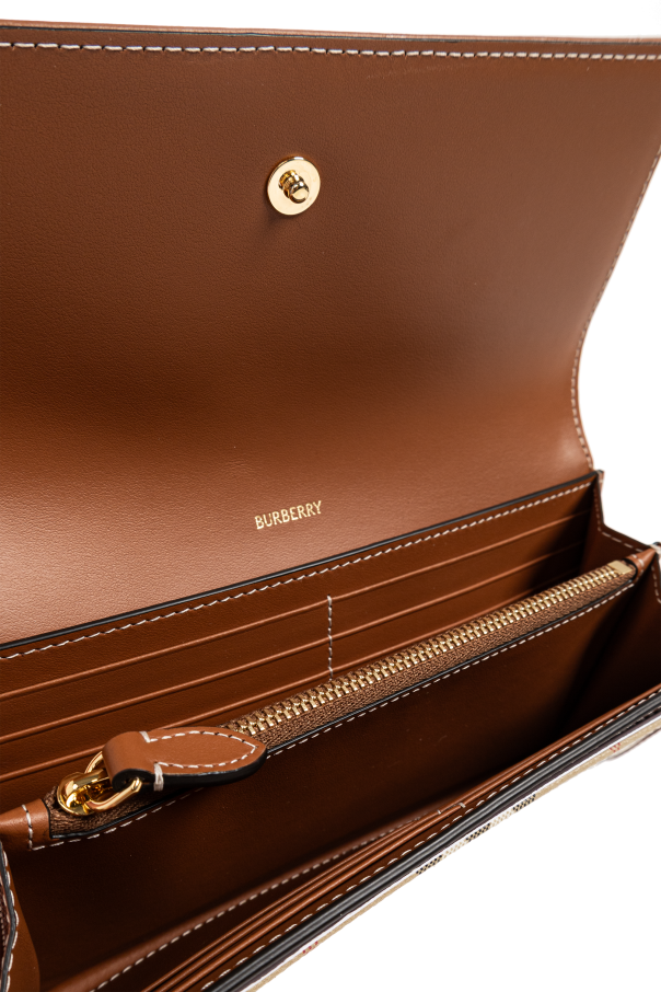 Burberry Portemonnaie mit Karomuster