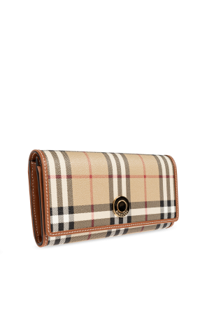 Burberry Portemonnaie mit Karomuster