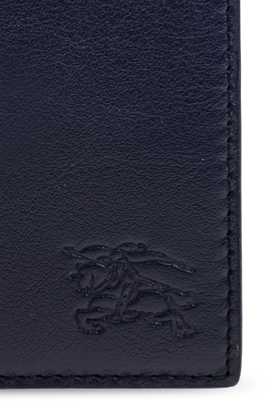 Burberry Carteira de pele com logótipo